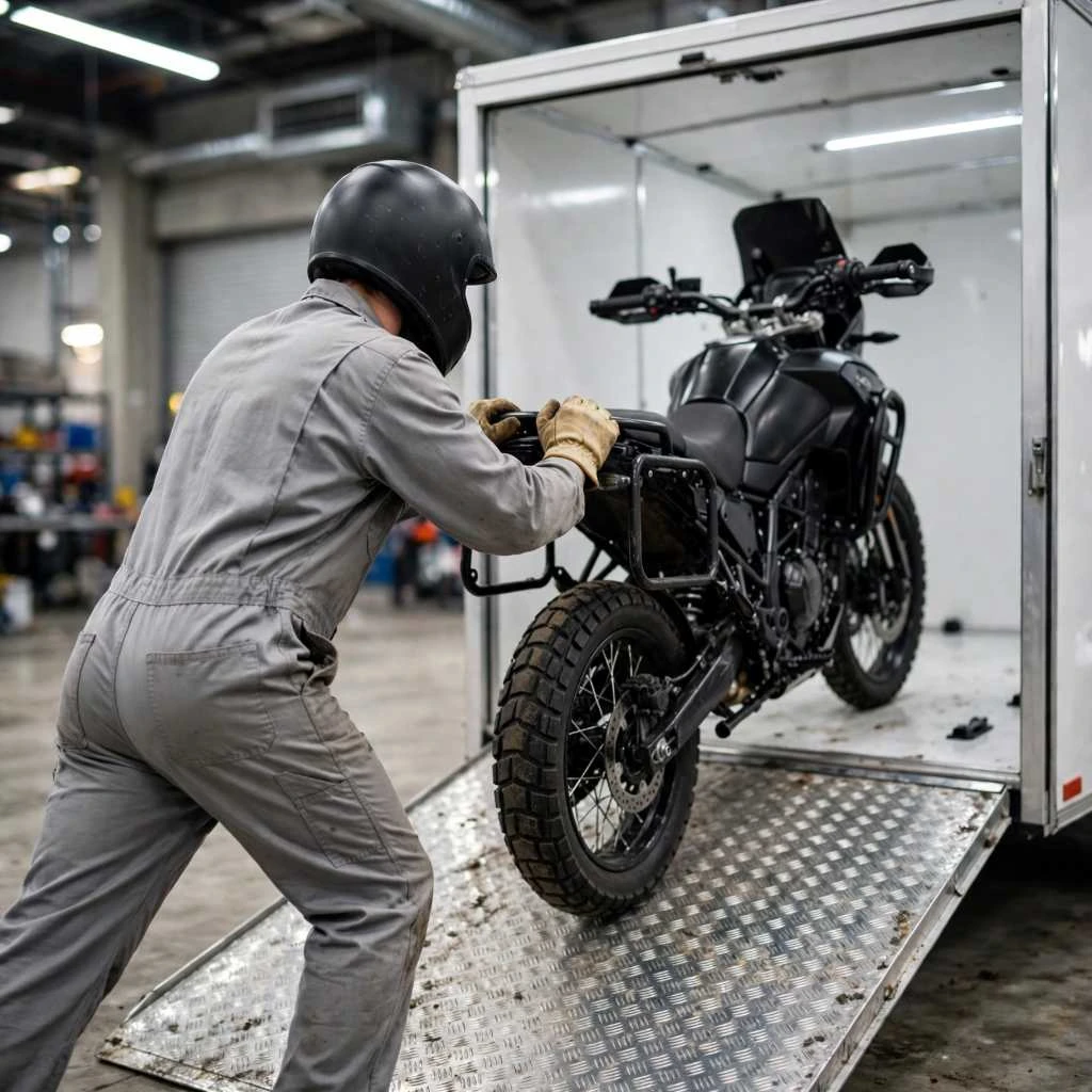 Professional Motorcycle Transportation Service