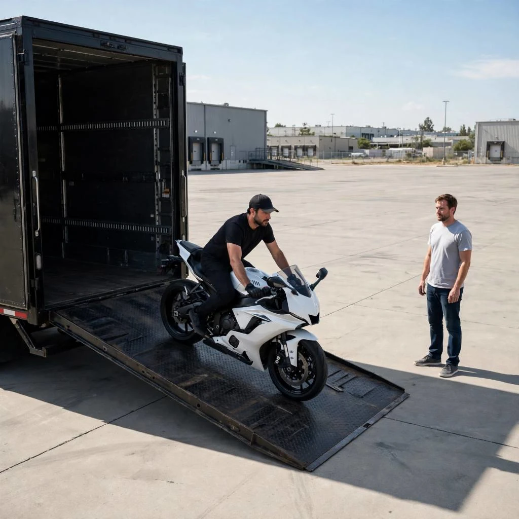 Motorcycle Delivery Transportation Service