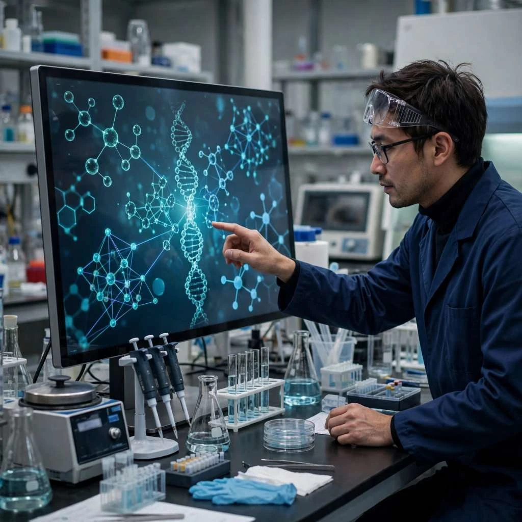 Peptide Molecular Structure Analysis