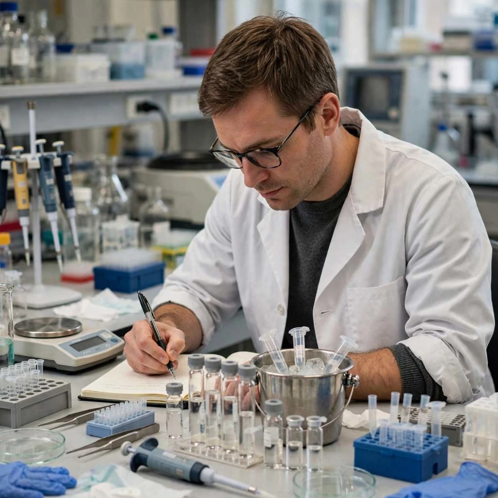 Peptide Documentation Laboratory Process